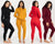 Two Piece Pullover Crop Hoodies Solid High Waisted Solid Jogger Set